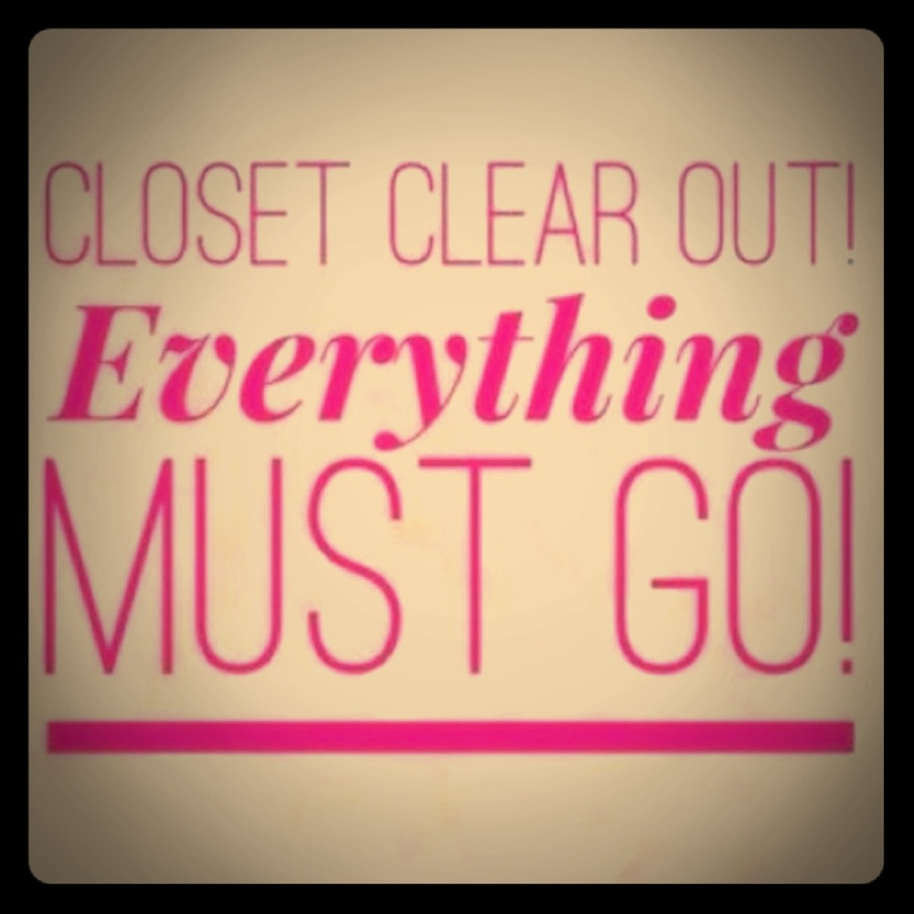 Everything must go